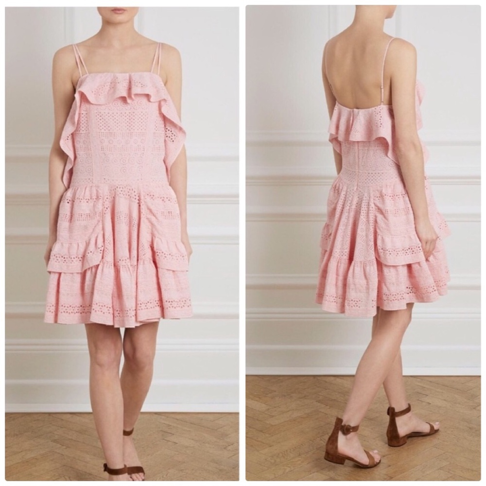 🆕 Needle & Thread Deconstructed Broderie Dress